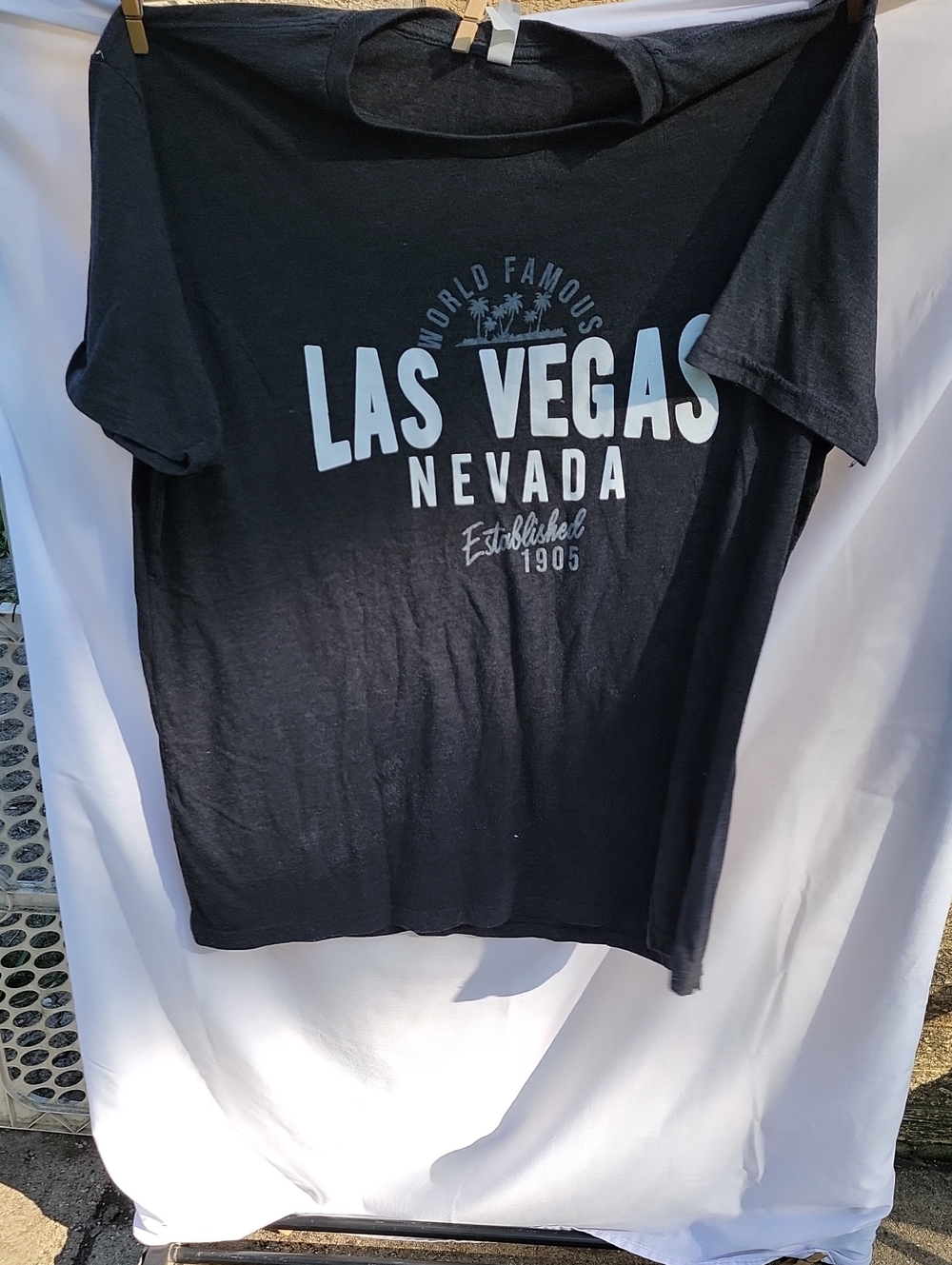 Las Vegas Nevada Graphic Tee - Black